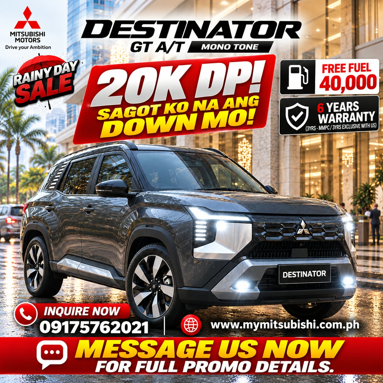 2026 DESTINATOR GT 4x2 A/T MonoTone