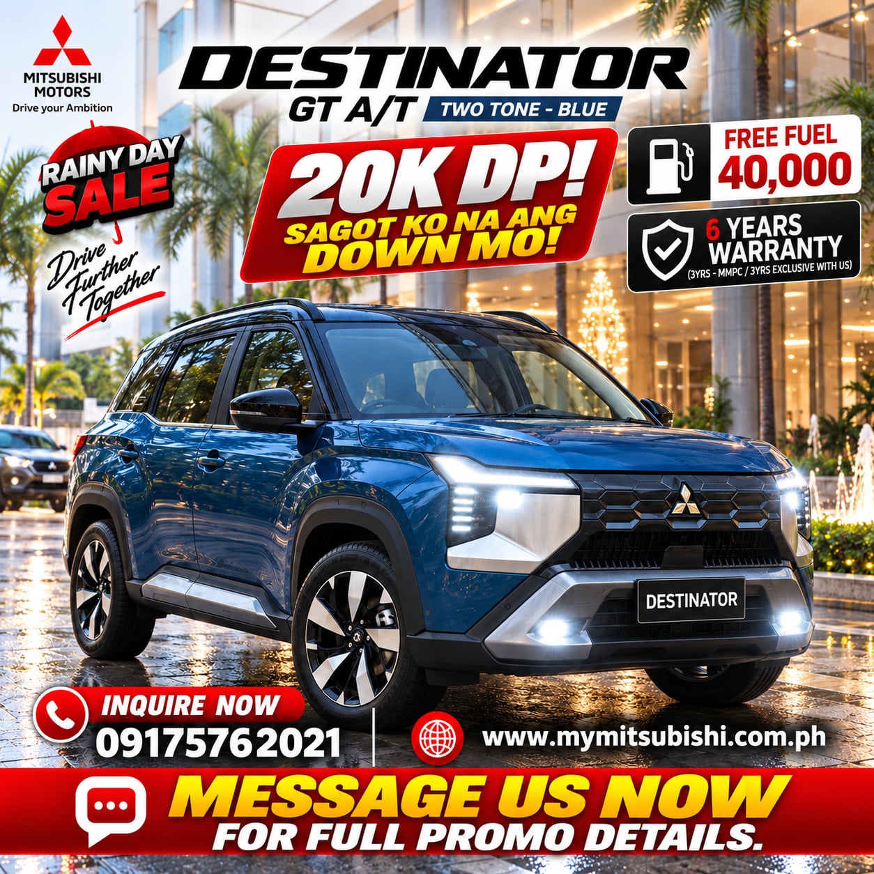 2026 DESTINATOR GT 4x2 A/T Two Tone