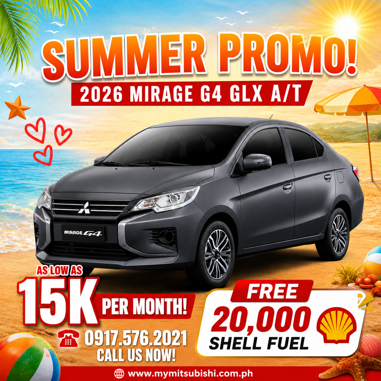 MIRAGE G4 GLX A/T 2026