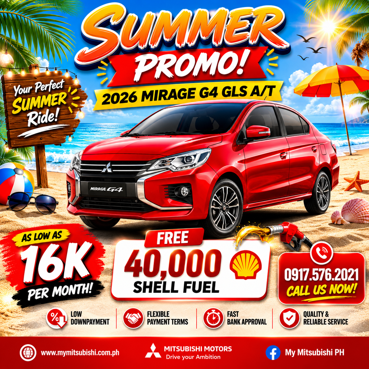 MIRAGE G4 GLS A/T 2026