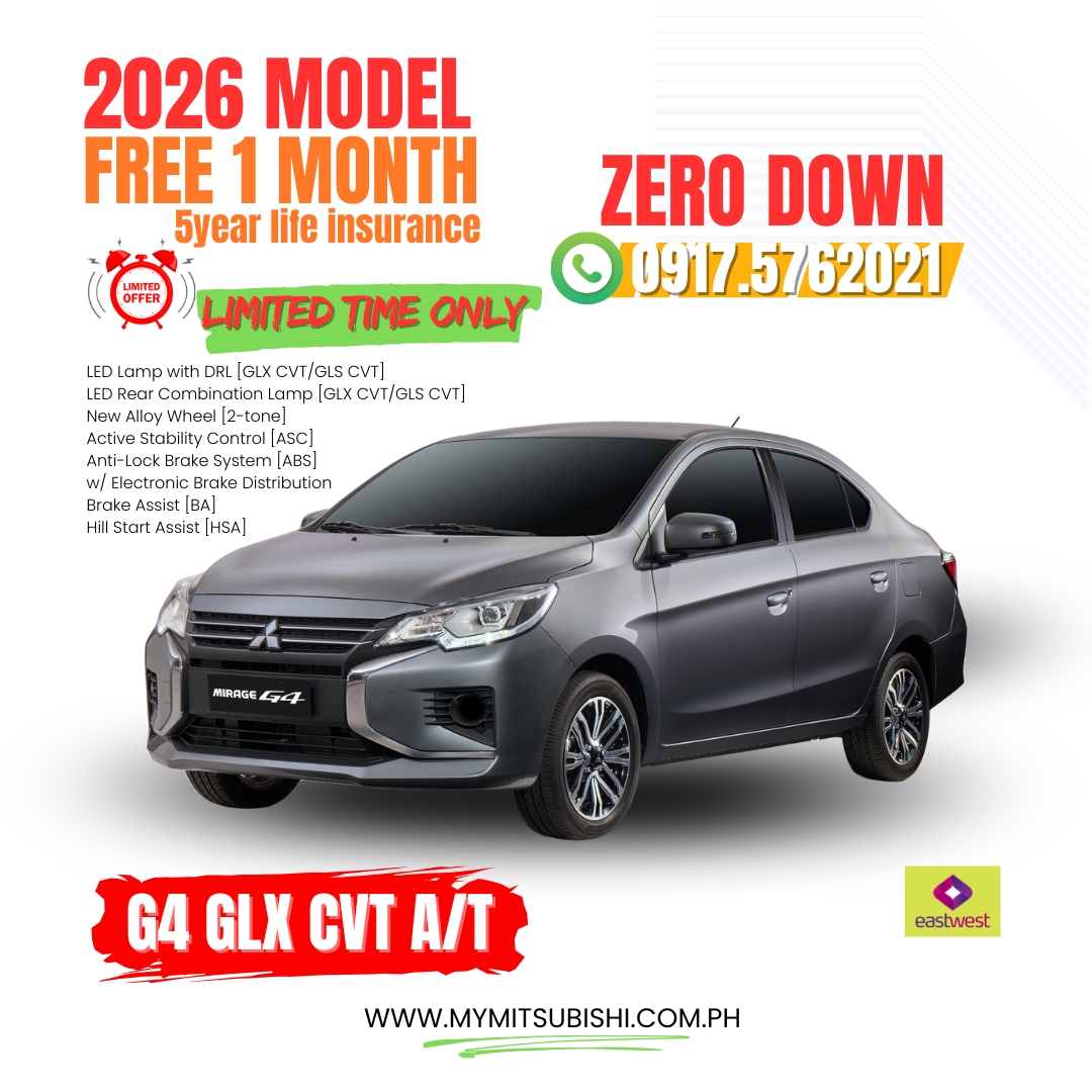 2026 MIRAGE G4 GLX AT