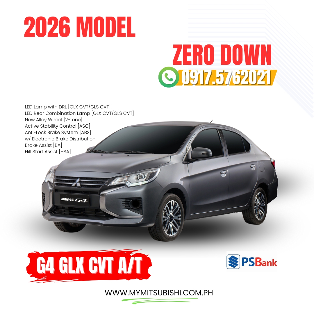 2026 MIRAGE G4 GLX AT