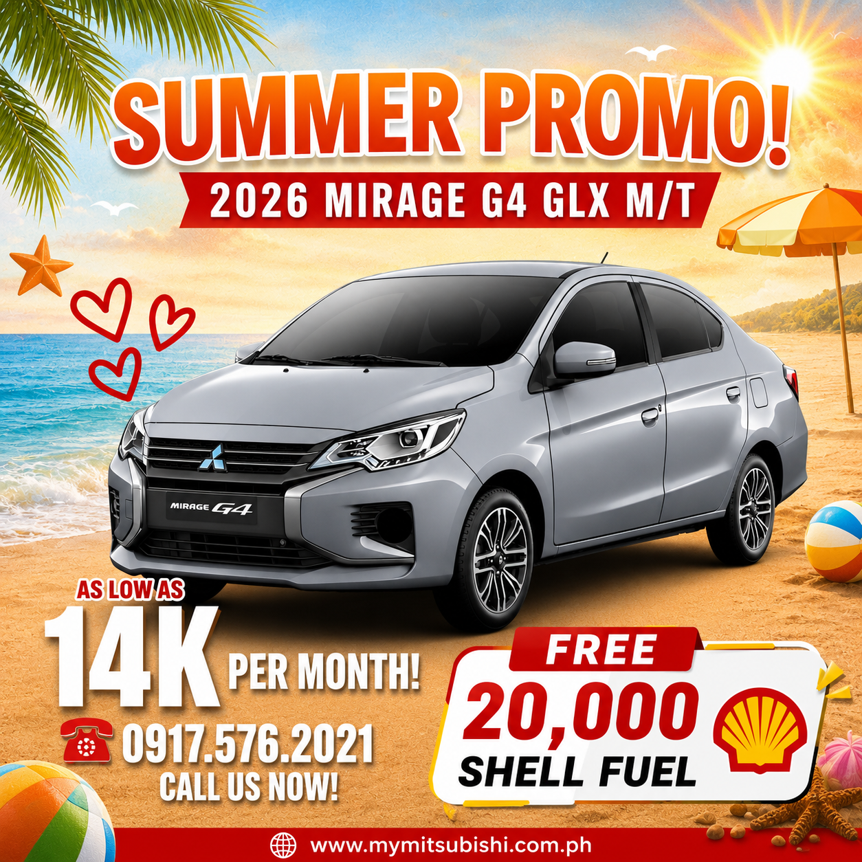 MIRAGE G4 GLX M/T 2026