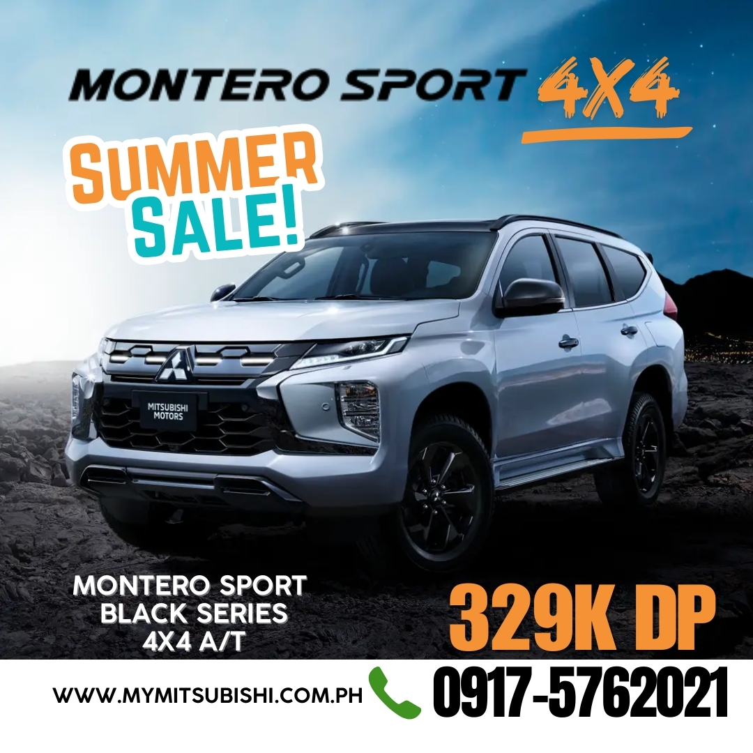 2025 MONTERO SPORT BLACK SERIES 4X2 AT - RALLIART