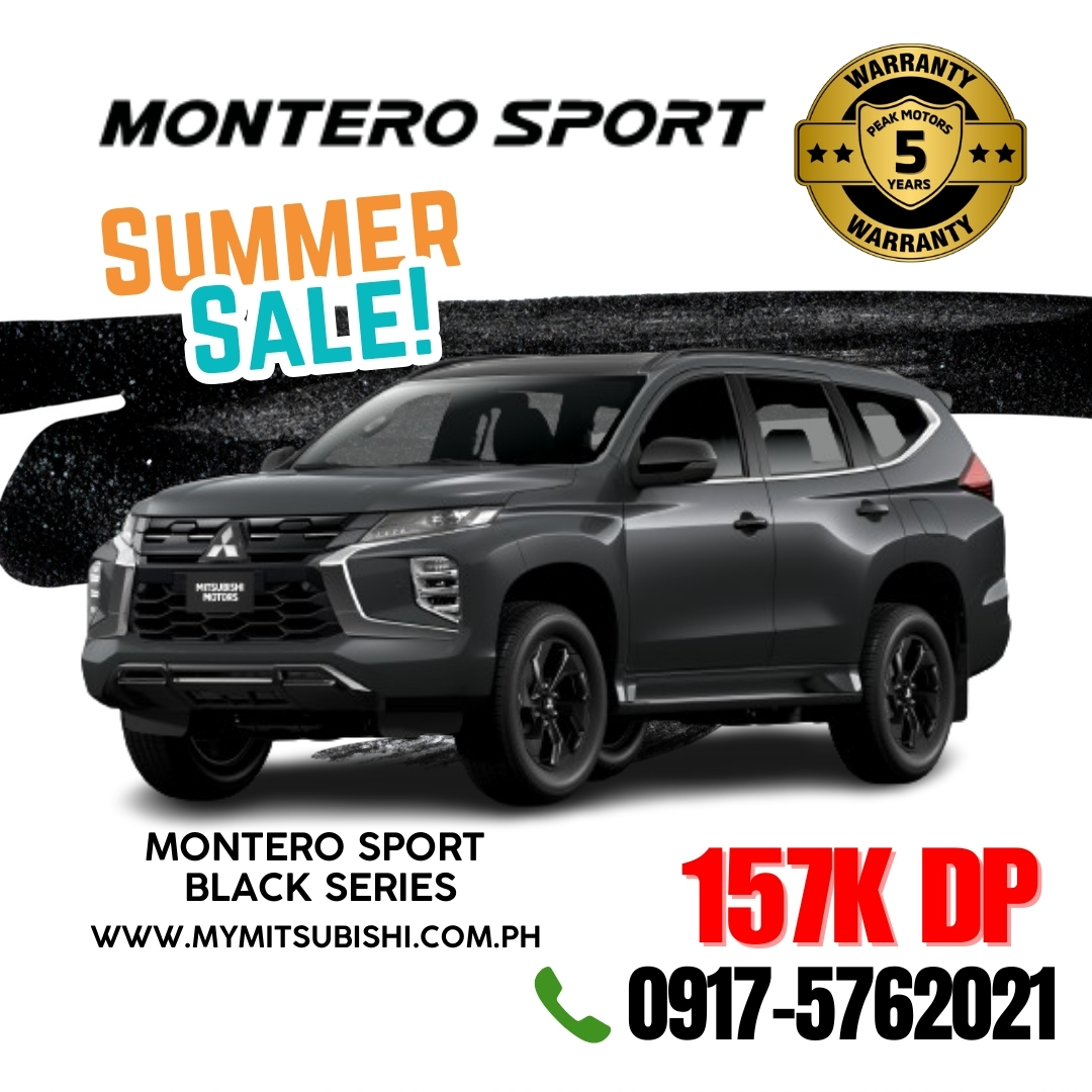 2025 MONTERO SPORT BLACK SERIES 4X2 AT