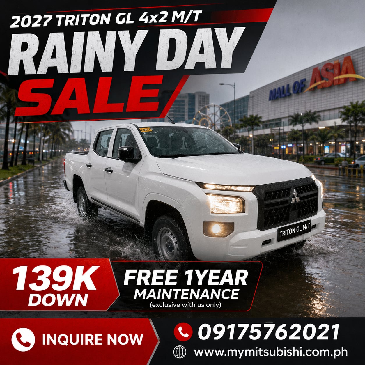 TRITON GL 4X2 M/T 2027
