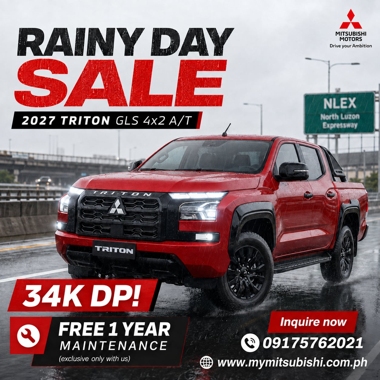 TRITON GLS 4X2 A/T 2027