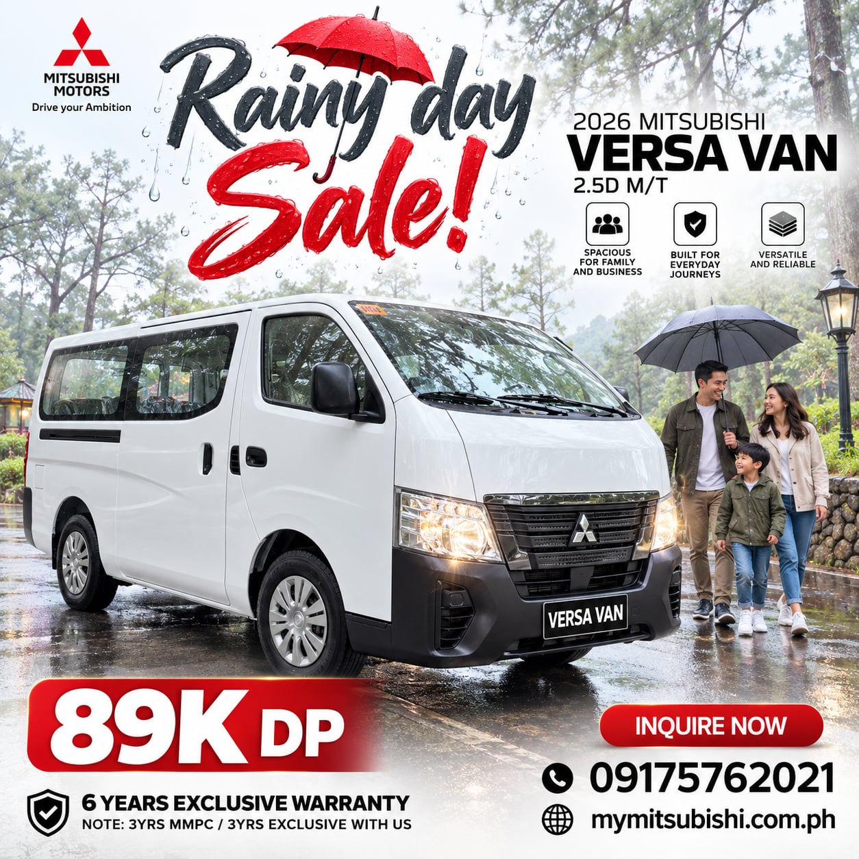 VERSA VAN 2.5D M/T 2026