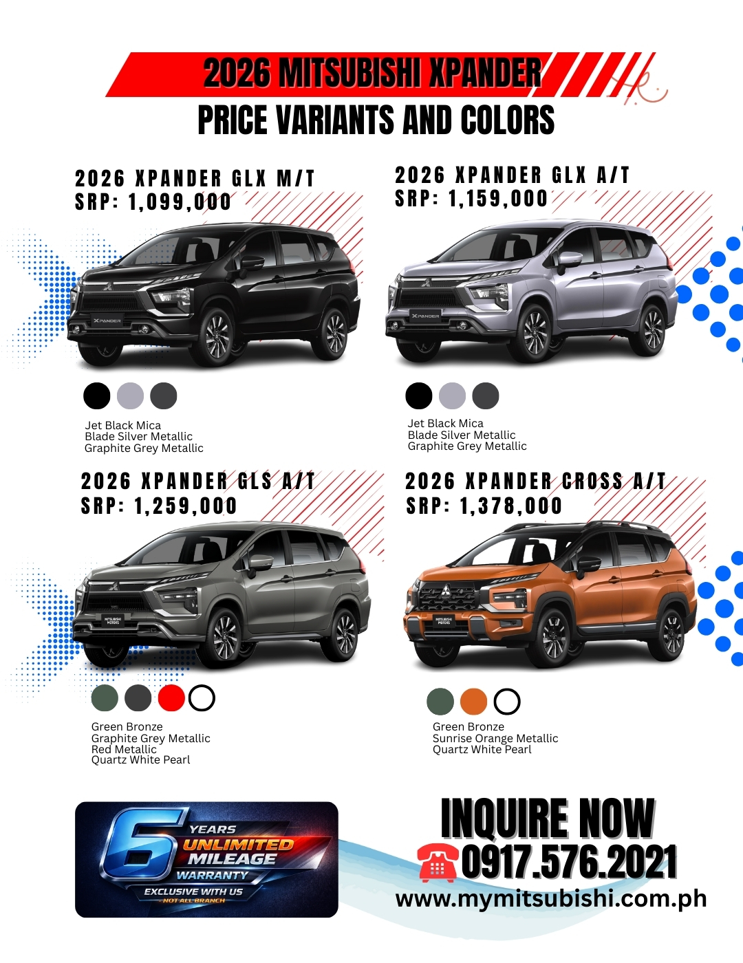 2026 XPANDER GLX 1.5G M/T